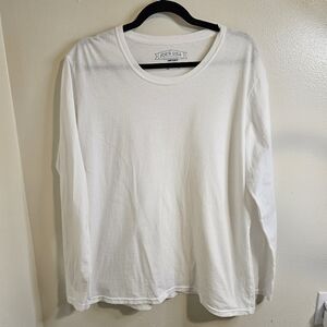 Joes USA Basic Long Sleeve Shirt Winter  Lagen Look Essential 100%Cotton Size XL